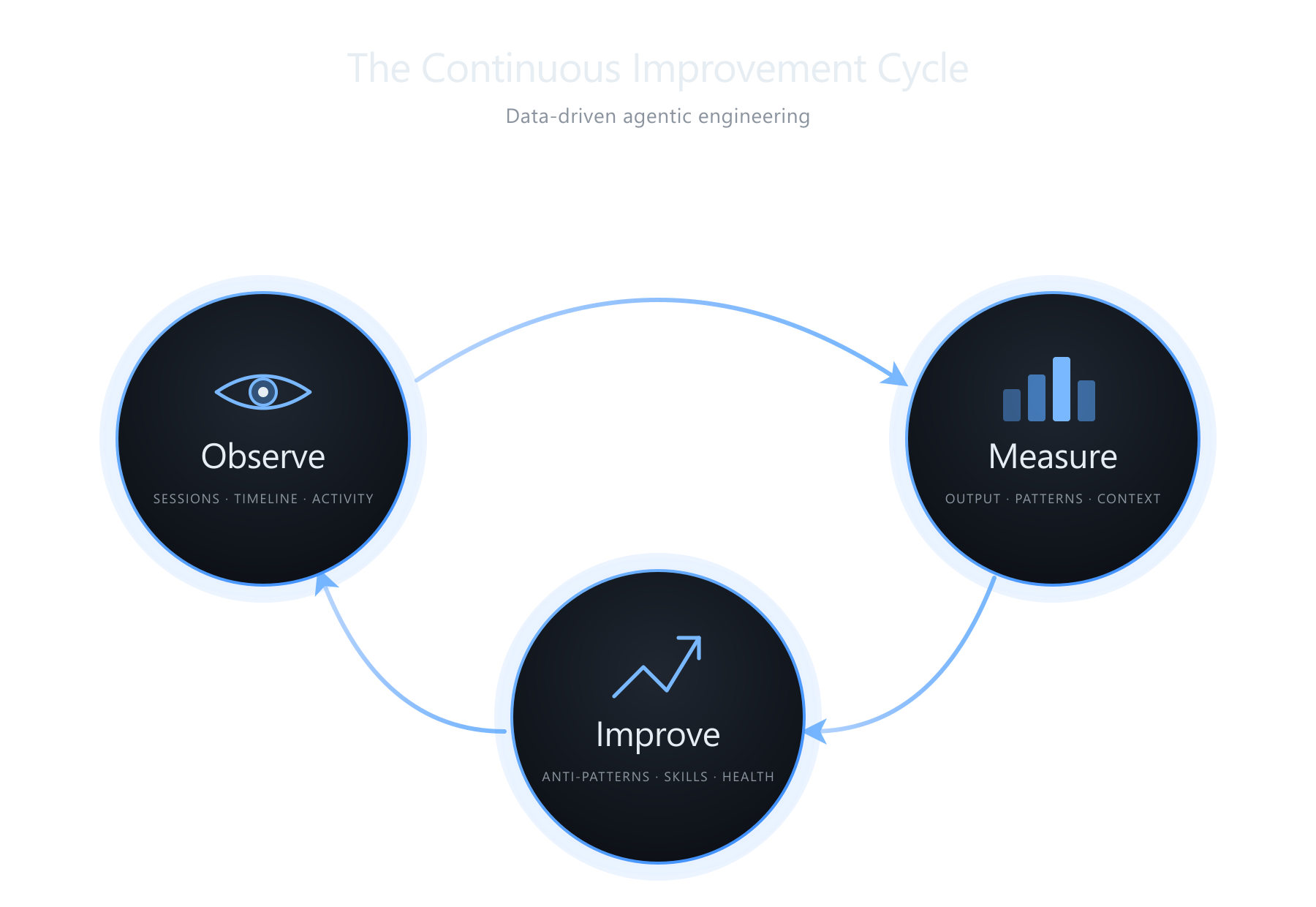 Observe, Measure, Improve cycle