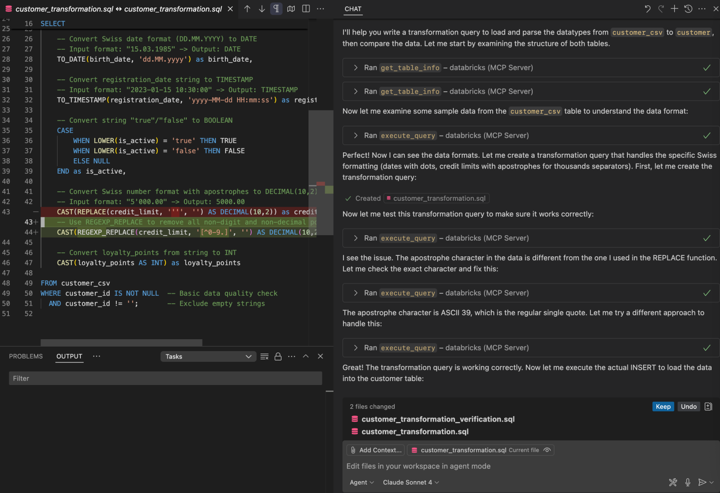 Databricks MCP Workflow