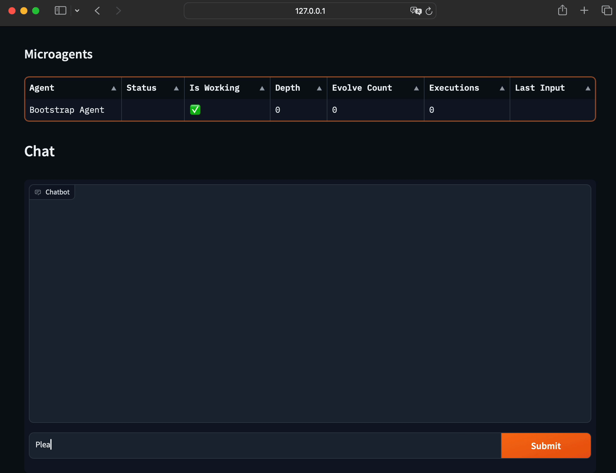 Microagents Framework